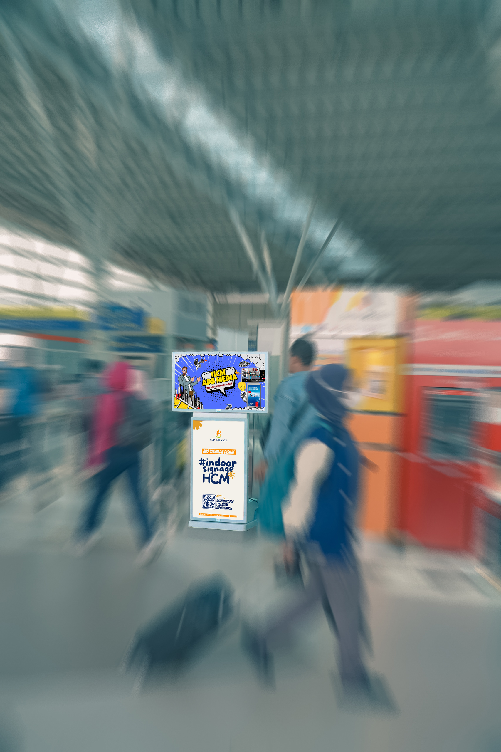TV Robot HCM — Stasiun Bekasi
